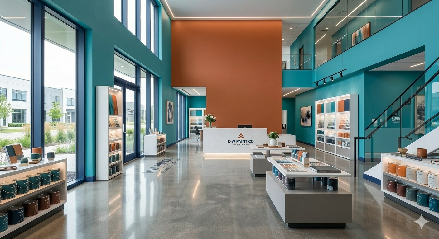 Commercial Painting project in Waterloo Uptown