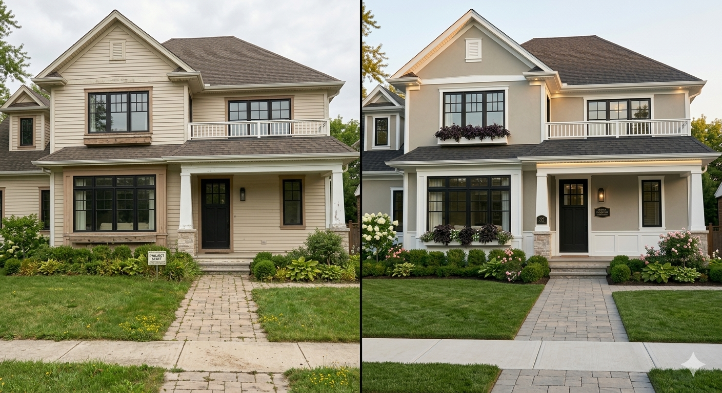 Exterior Painting in Kitchener Rosemount