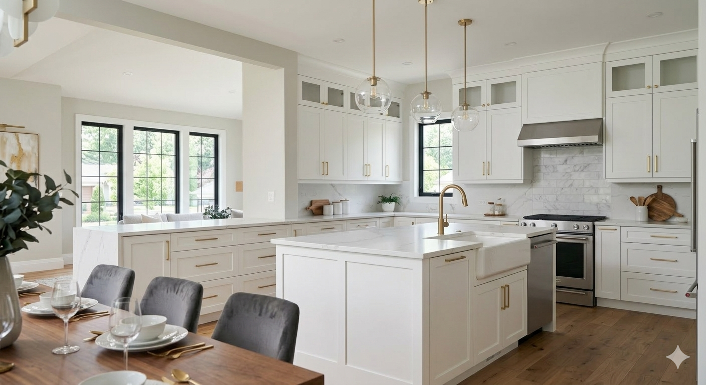 Kitchen Cabinet Painting in Waterloo Clair Hills