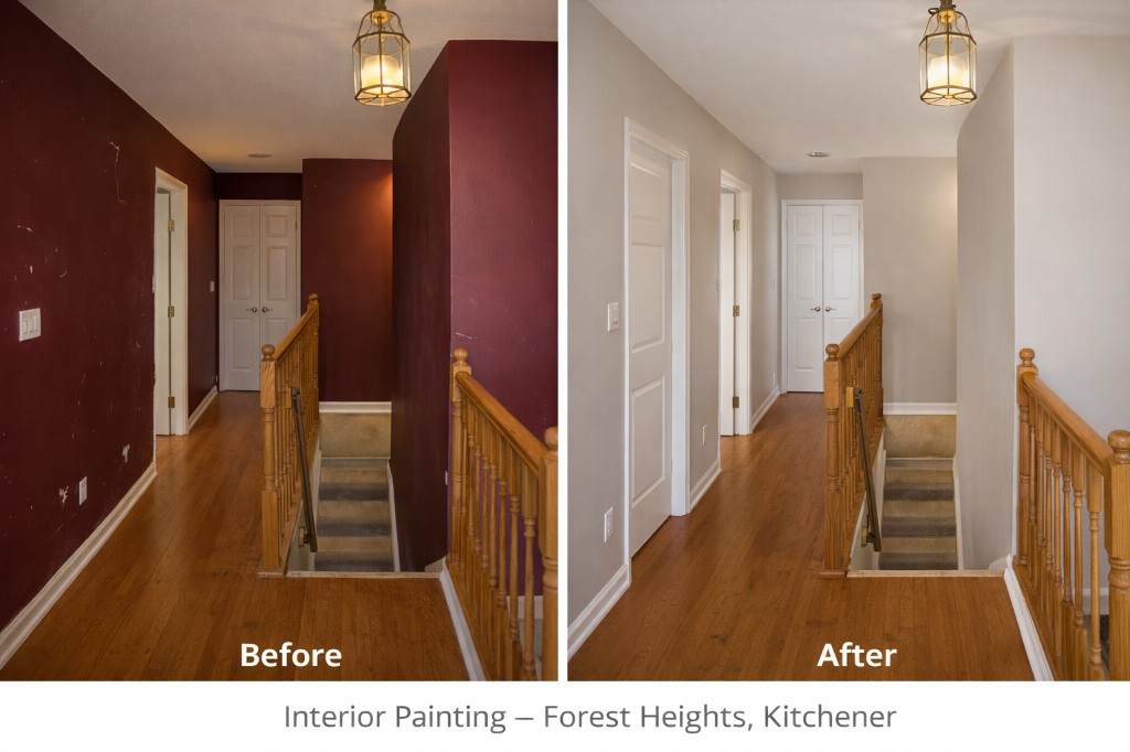 Interior + Cabinet Combo project in Forest Heights, Kitchener